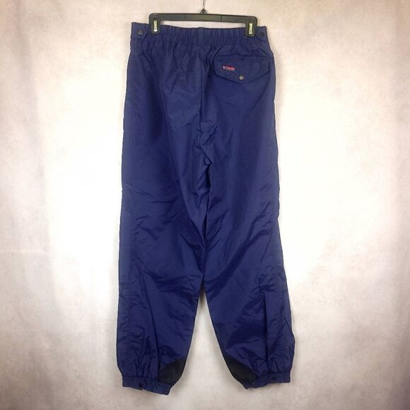 Vintage Columbia Dark Blue Winter Snowpants Size L - Picture 5 of 8